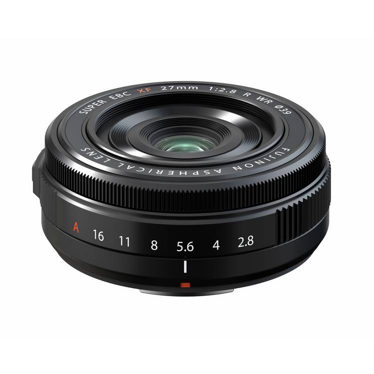 Fujifilm XF 27mm f/2.8 R WR wide angle lens, imported from the UK
