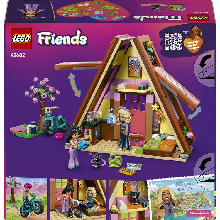 LEGO Friends glamping cabin toy 295 pieces (British brand)
