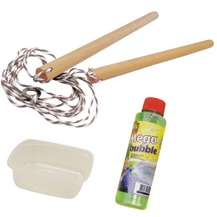 SES Creative Mega Bubbles bubble kit complete set, imported from the UK