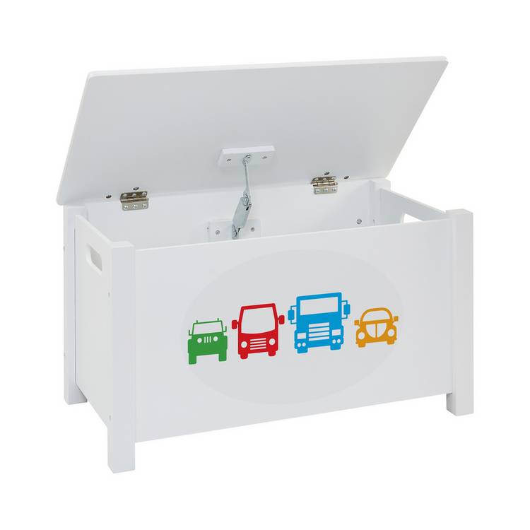 Liberty House Toys transport toy box white, UK version
