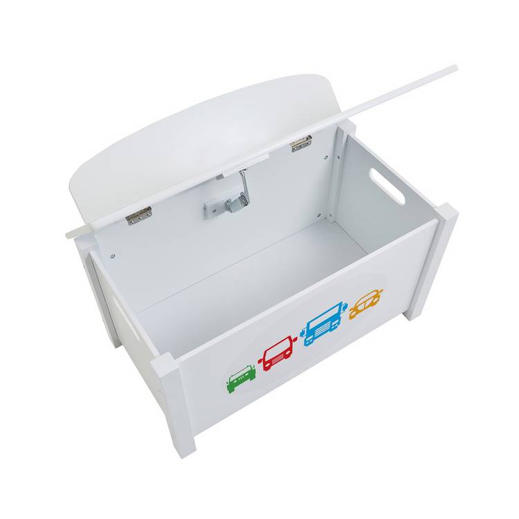Liberty House Toys transport toy box white, UK version