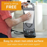 Drew&Cole CleverChef sandwich press black, imported from the UK
