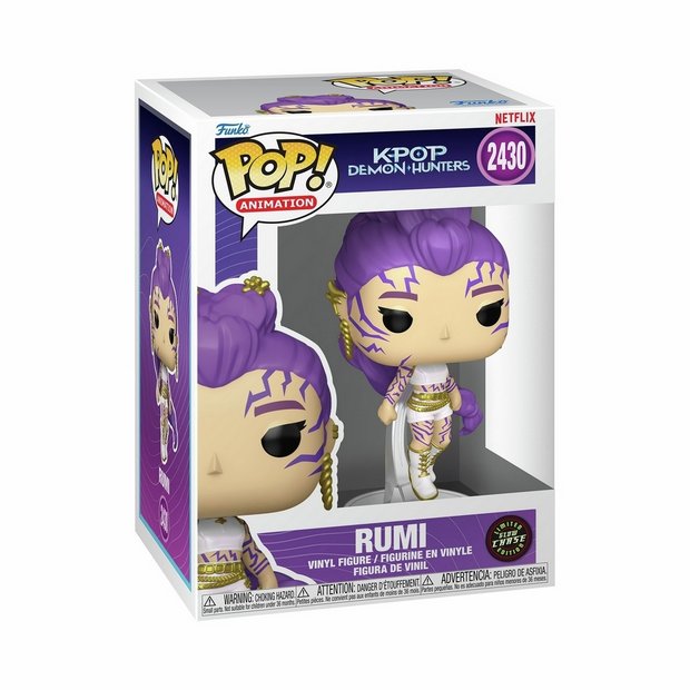 Funko POP! Rumi Kpop Demon Hunters figure 4.8 inches - British product