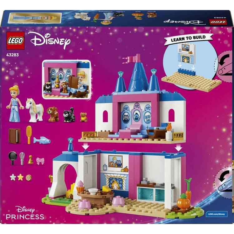LEGO Disney Castle Cinderella Animal Friends 149 pieces (British brand)