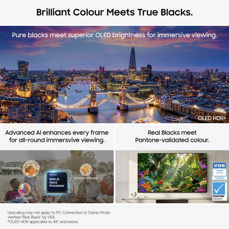 Samsung OLED TV S93H 42 inch - British product