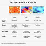 Samsung Crystal UHD TV 50 inch (British brand)