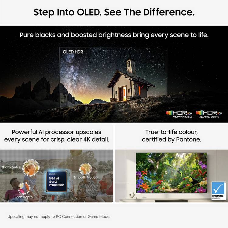 Samsung S83H OLED TV 55 inch, imported from the UK