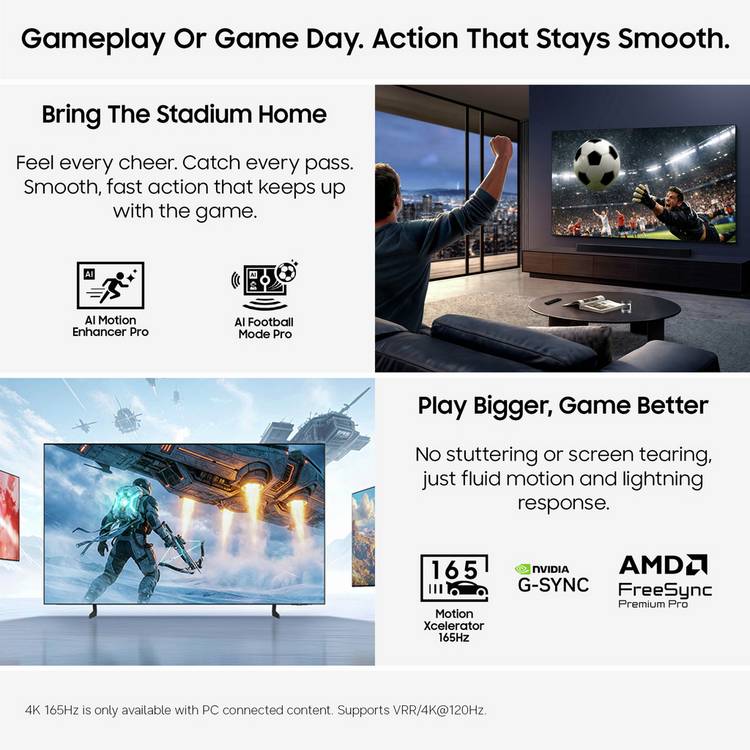 Samsung 55 inch OLED TV 4K HDR Dolby Atmos smart TV, UK version