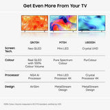 Samsung Crystal UHD TV 58 inch 4K HDR (British brand)