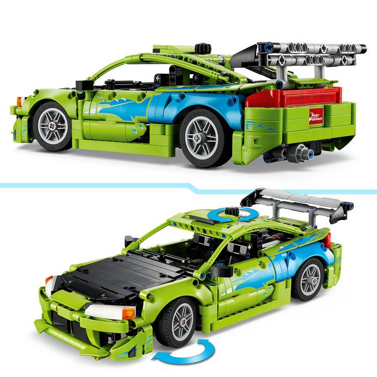LEGO Technic Fast and Furious Mitsubishi Eclipse car model kit (British brand)