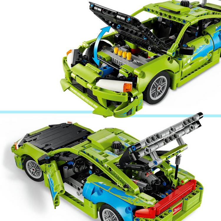 LEGO Technic Fast and Furious Mitsubishi Eclipse car model kit (British brand)
