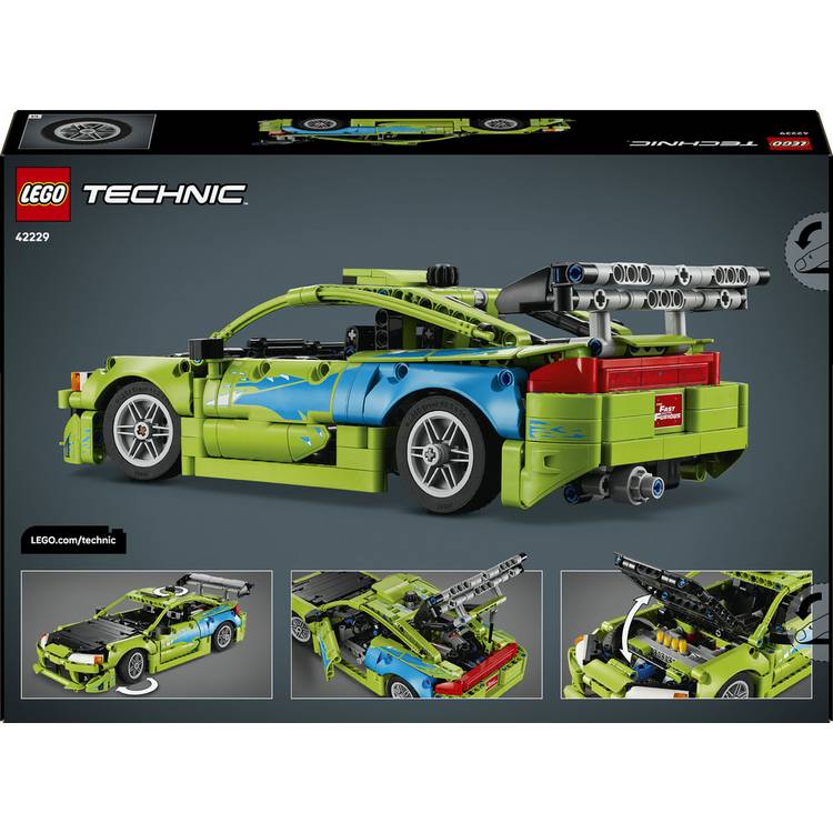 LEGO Technic Fast and Furious Mitsubishi Eclipse car model kit (British brand)