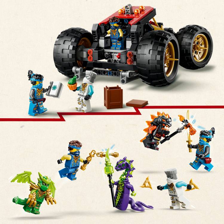 LEGO Ninjago Land Bounty building toy, imported from the UK