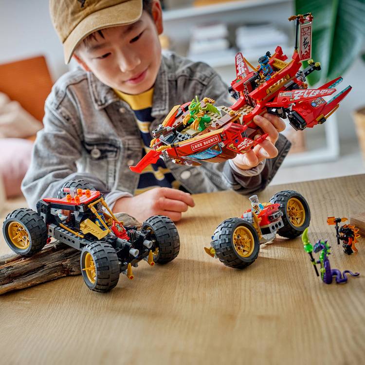 LEGO Ninjago Land Bounty building toy, imported from the UK