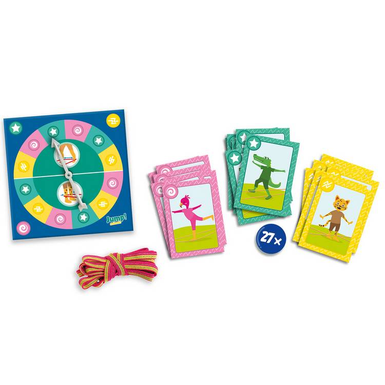 SES Creative Jump Animals French skipping game multicolour (British brand)