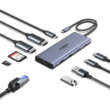 UGREEN 10-in-1 USB-C hub with HDMI and Ethernet, imported from the UK