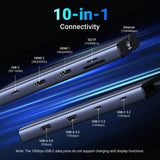 UGREEN 10-in-1 USB-C hub with HDMI and Ethernet, imported from the UK
