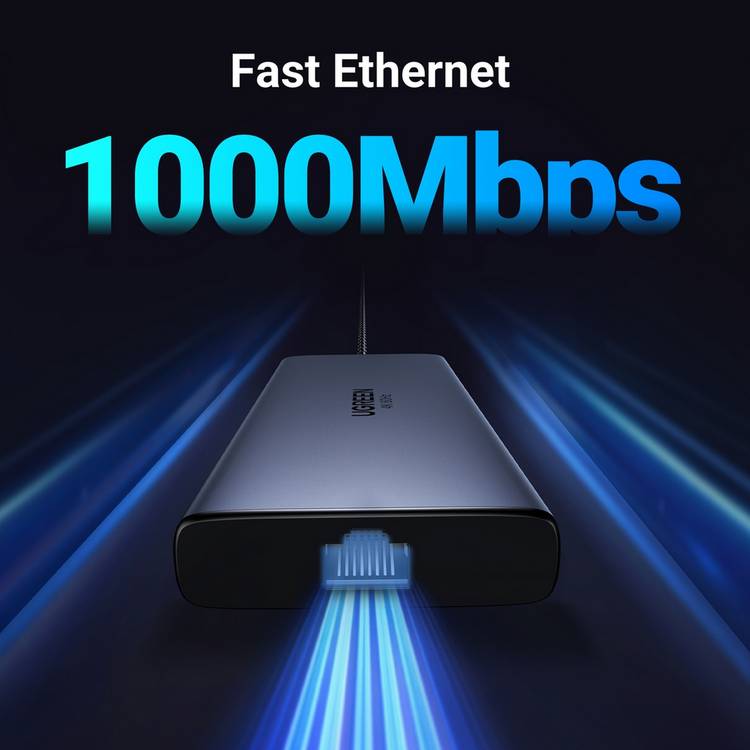 UGREEN 10-in-1 USB-C hub with HDMI and Ethernet, imported from the UK