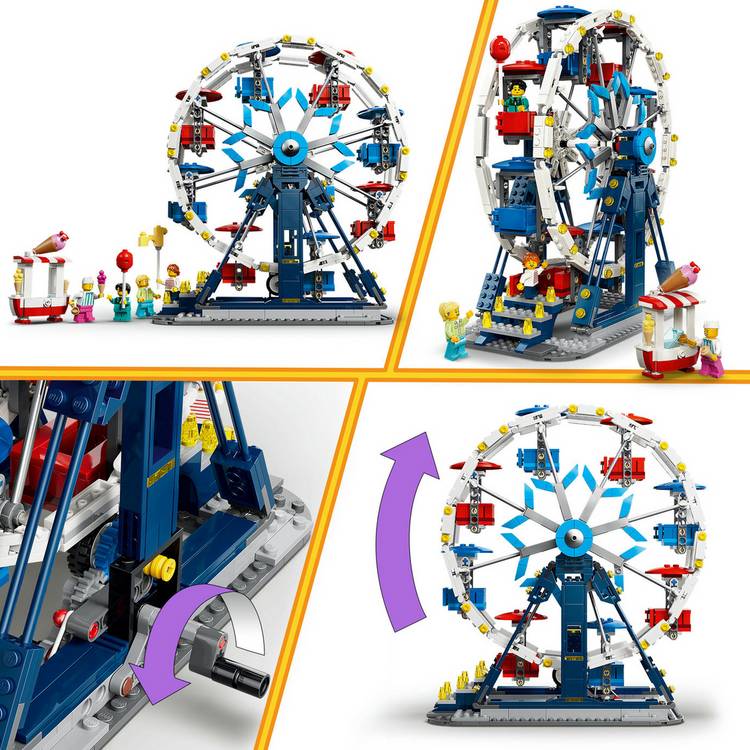 LEGO Creator 3 in 1 Ferris Wheel building toy 916 pieces, imported from the UK