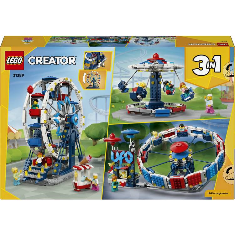 LEGO Creator 3 in 1 Ferris Wheel building toy 916 pieces, imported from the UK
