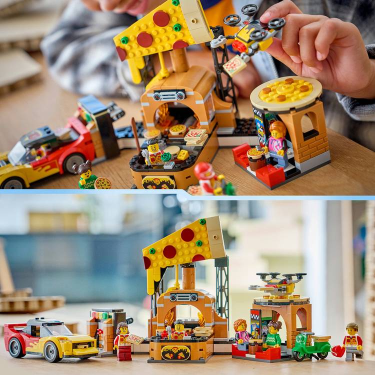 LEGO City Pizza Delivery playset 494 pieces - British product