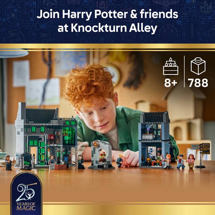 LEGO Harry Potter Knockturn Alley building set 788 pieces (British brand)