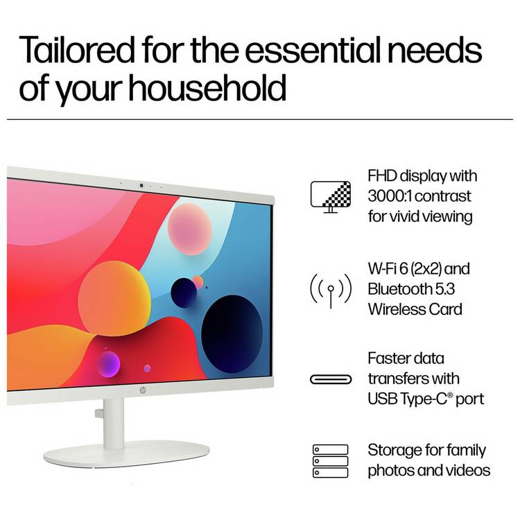 HP all-in-one PC 22-dg0007na 21.45in - British product