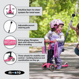 Micro Scooters 3 in 1 toddler scooter pink, UK version