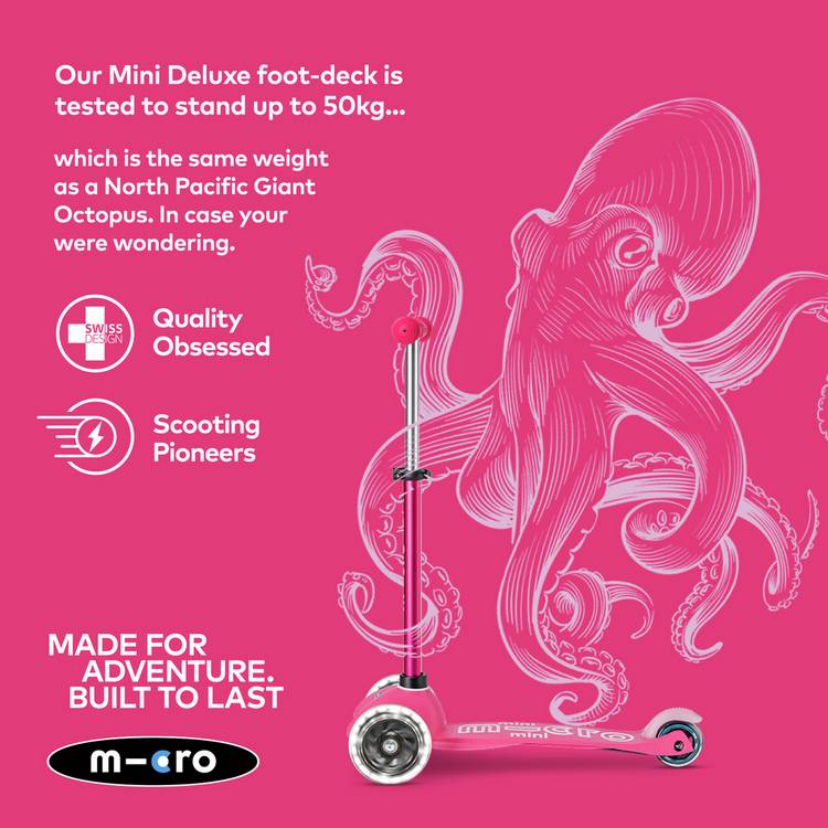 Micro Scooters 3 in 1 toddler scooter pink, UK version