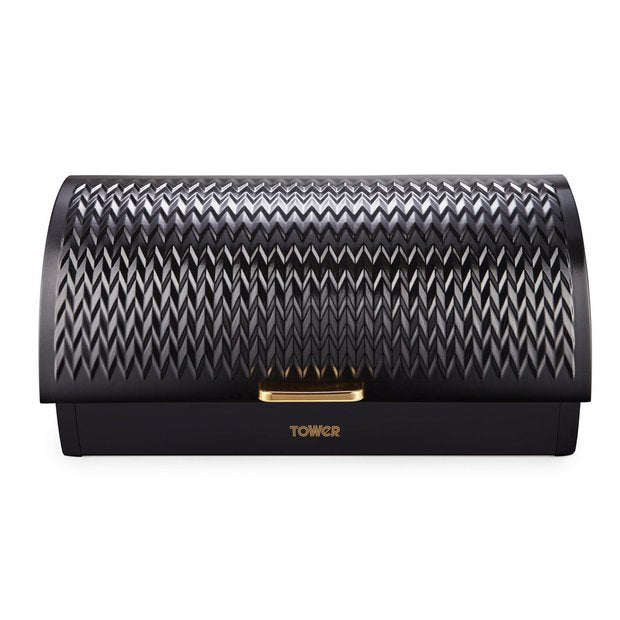 Tower Empire stainless steel bread bin - British product