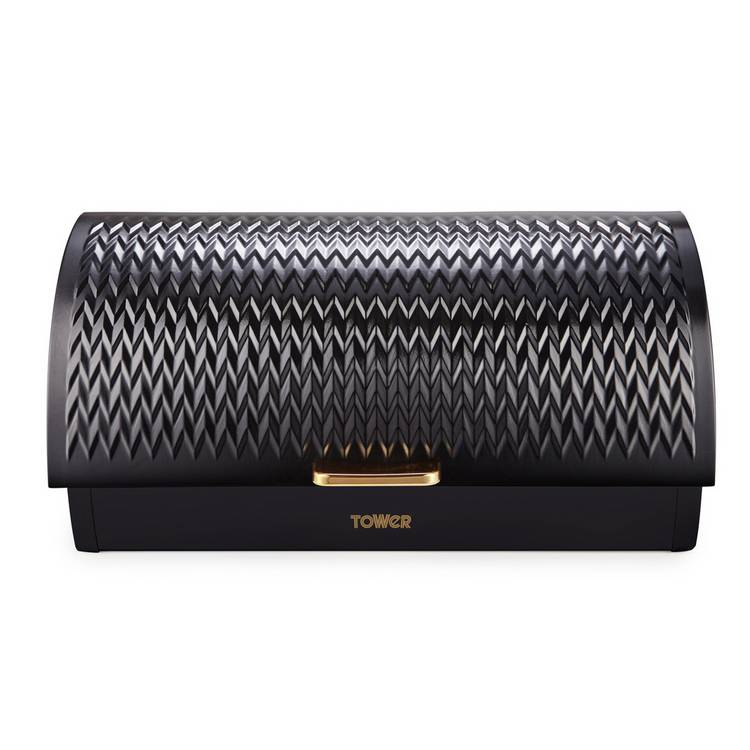 Tower Empire stainless steel bread bin - British product