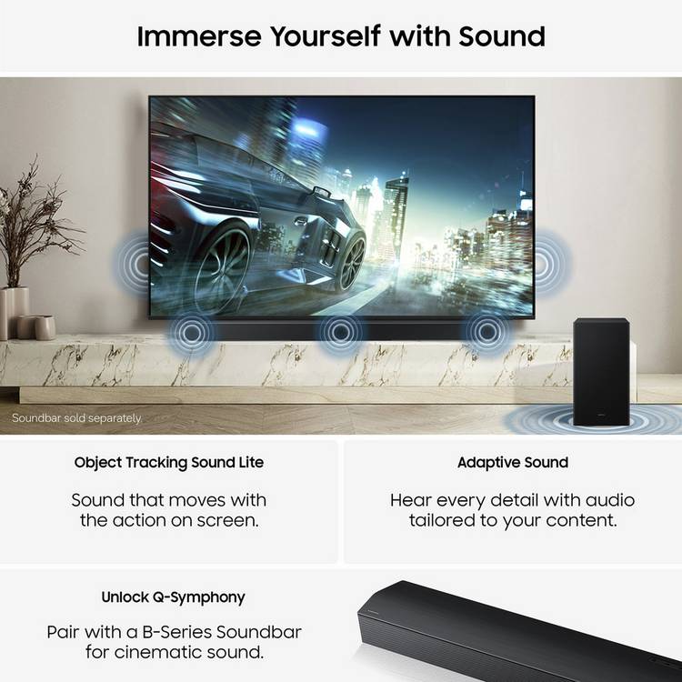 Samsung Mini LED TV 75 inch 4K UHD - British product