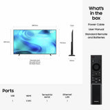 Samsung 85 inch Crystal UHD 4K TV, imported from the UK