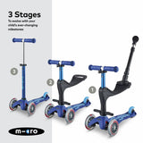 Micro Scooters 3 in 1 toddler scooter blue (British brand)