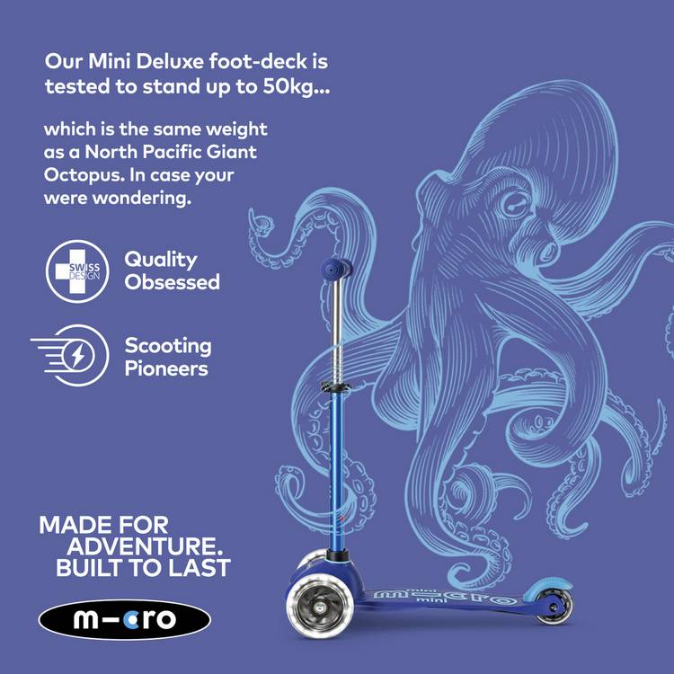 Micro Scooters 3 in 1 toddler scooter blue (British brand)