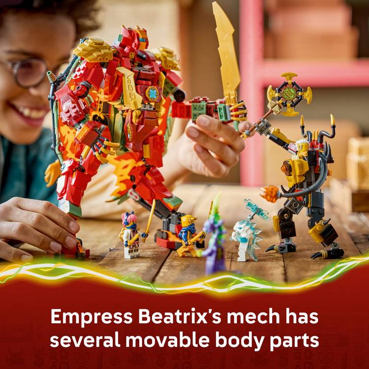 LEGO NINJAGO Wyldfyre's Dragon Mech 821 pieces (British brand)