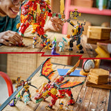 LEGO NINJAGO Wyldfyre's Dragon Mech 821 pieces (British brand)