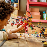 LEGO NINJAGO Wyldfyre's Dragon Mech 821 pieces (British brand)