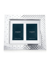 Harrods Waterford Crystal Celebrations Double Mount Photo Frame 8'' x 10''- Buy online at McGrocer