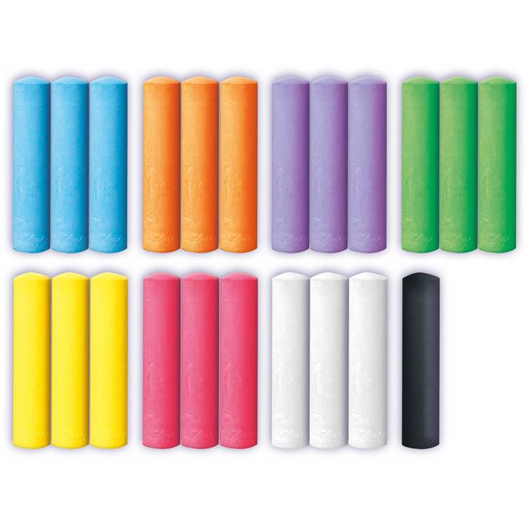 SES Creative Playground Chalk Bucket Multicolour 22 piece, UK version
