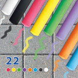 SES Creative Playground Chalk Bucket Multicolour 22 piece, UK version