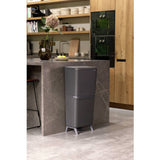 Brabantia recycle bin dark grey 25+10+10 litre, UK version