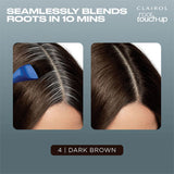 Clairol Root Touch-Up Hair Dye 4 Dark Brown - British product