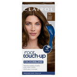 ASDA Clairol Root Touch-Up Permanent Hair Dye Medium Golden Brown 5G- Buy online at McGrocer