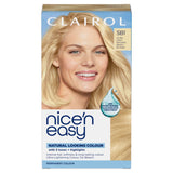 ASDA Clairol Nice'n Easy Permanent Hair Dye Ultra Light Natural Beach Blonde- Buy online at McGrocer
