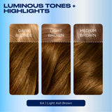 Clairol Nice'n Easy Permanent Hair Dye 6A Light Ash Brown - British product