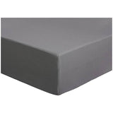 Argos Habitat Plain Grey Fitted Sheet - Small Double- Buy online at McGrocer