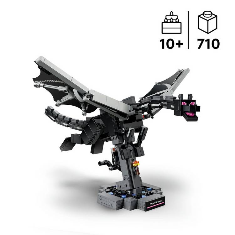 LEGO Minecraft Ender Dragon building toy 710 pieces (British brand)