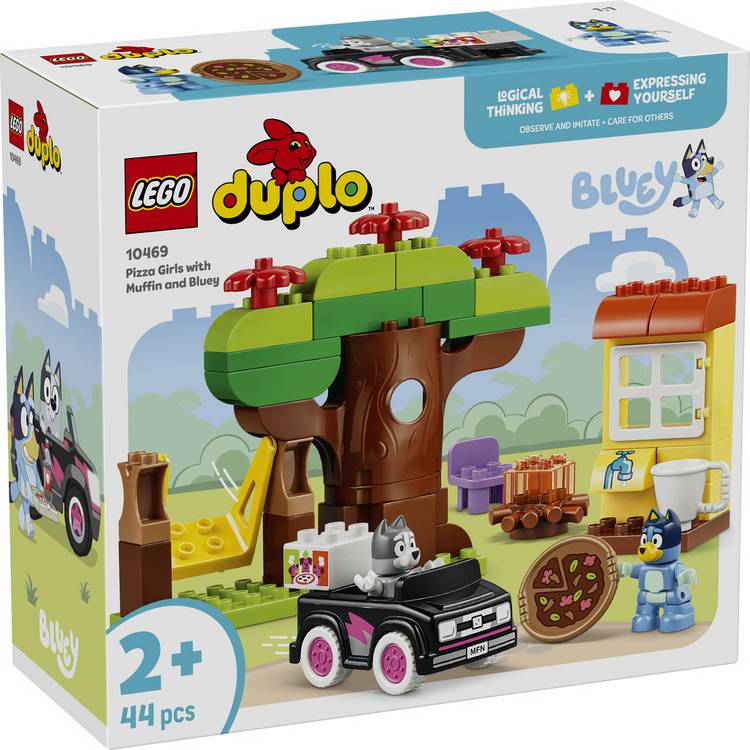LEGO DUPLO Bluey Pizza Girls 44-piece toy set - British product