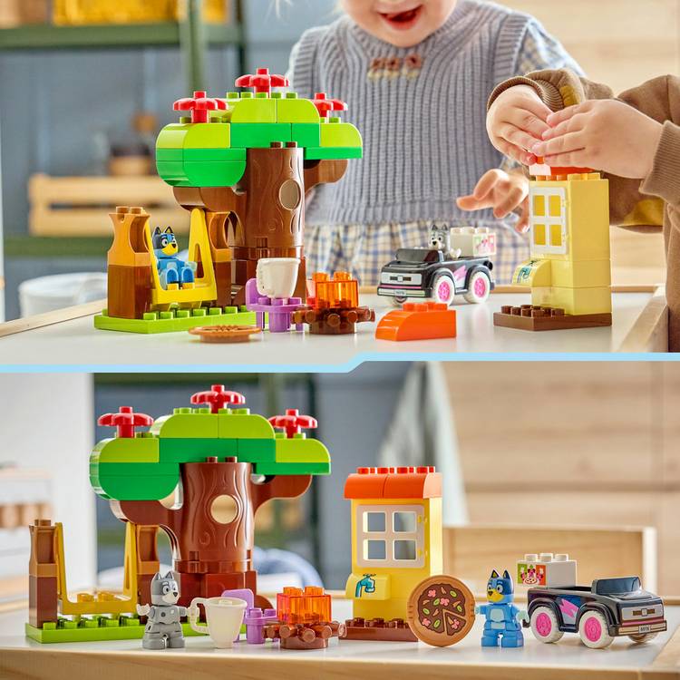 LEGO DUPLO Bluey Pizza Girls 44-piece toy set - British product